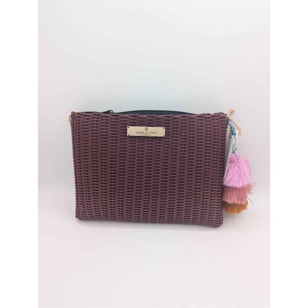 Squeeze De Citron Lemon Drop Clutch Bag NWT Beach Vacation Casual